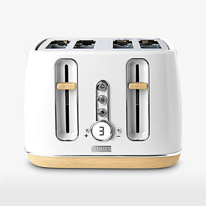 HADEN Dorchester 4- Slice Matte White Toaster