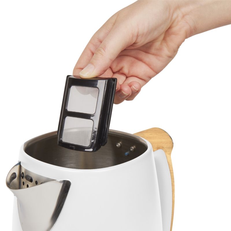 HADEN Dorchester Matte White Variable Temperature Programmable Electric Tea Kettle - image 7 of 9