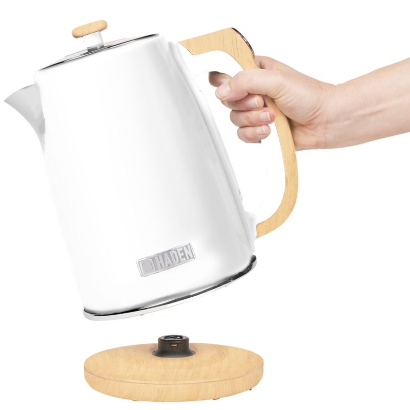 HADEN Dorchester Matte White Variable Temperature Programmable Electric Tea Kettle - image 8 of 9