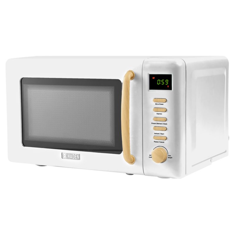 HADEN Dorchester Matte White Compact Microwave - image 7 of 9