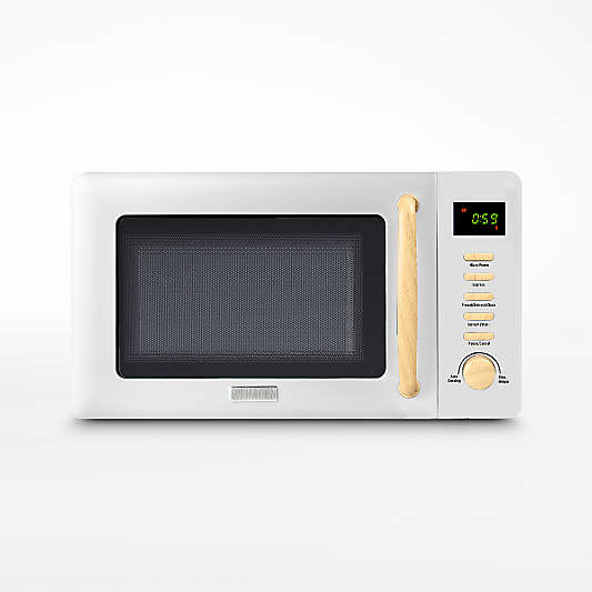 HADEN Dorchester Matte White Compact Microwave