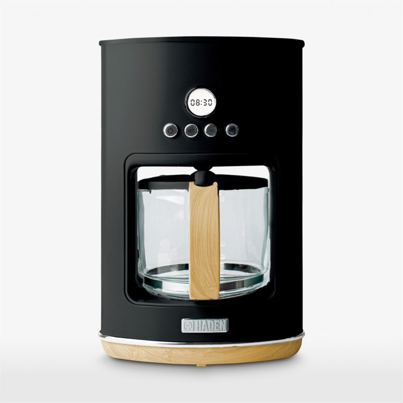 HADEN Putty Beige Programmable Drip Coffee Maker + Reviews