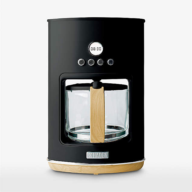 Smeg White Drip Coffee Maker + Reviews Crate & Barrel
