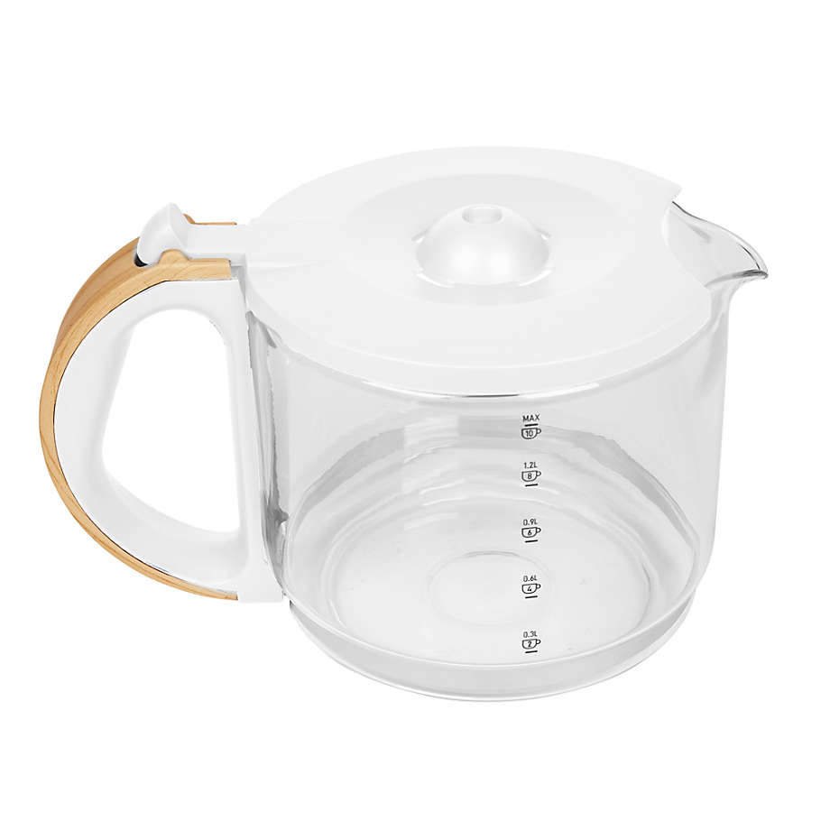 HADEN Dorchester Matte White Electric Tea Kettle + Reviews, Crate & Barrel