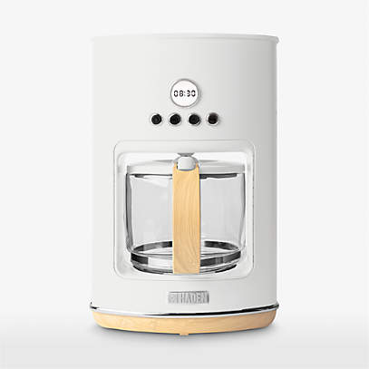 HADEN Dorchester Ultra Matte White 10-Cup Programmable Drip Coffee Maker +  Reviews