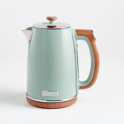 View HADEN Dorchester Silt Green Variable Temperature Programmable Electric Tea Kettle details