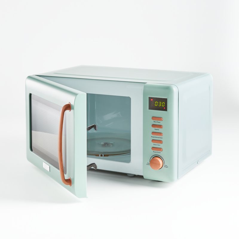 HADEN Dorchester Silt Green Compact Microwave