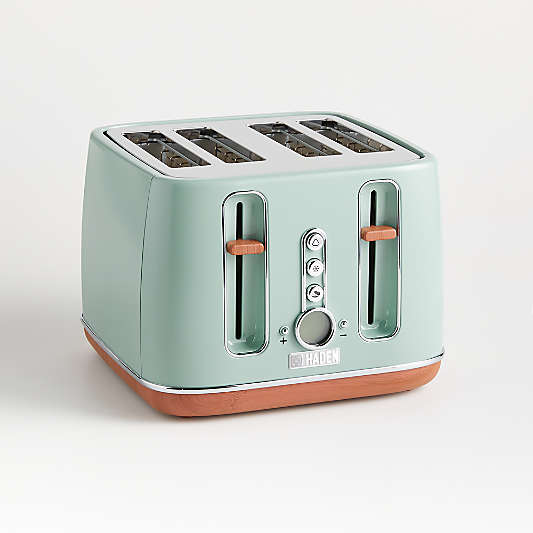 HADEN Dorchester Silt Green 4-Slice Toaster