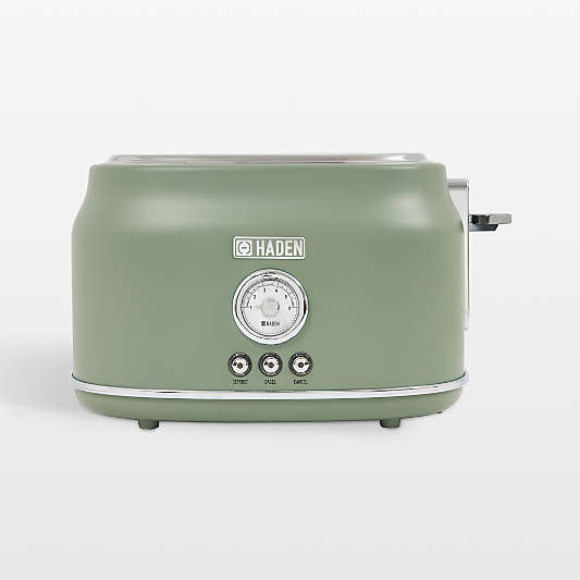 HADEN Dorset Cedar Green 2-Slice Toaster