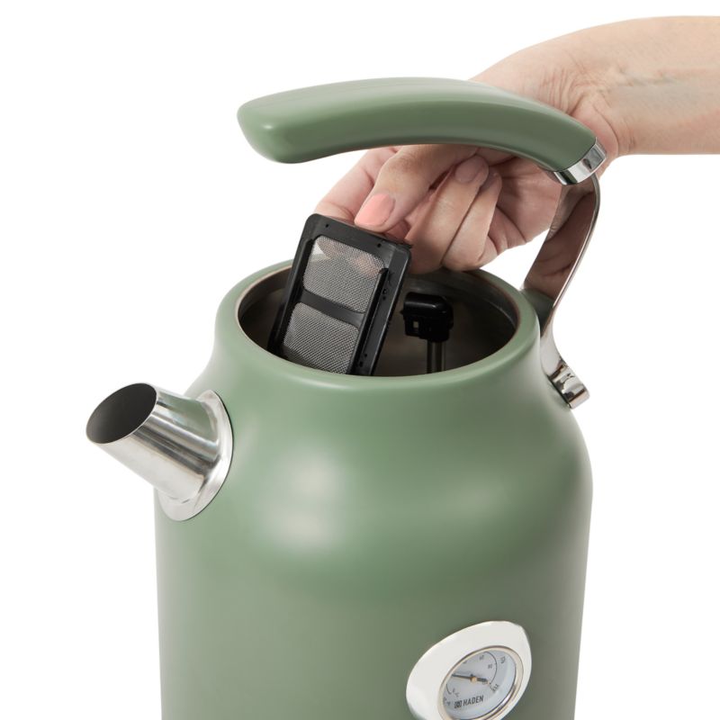 HADEN Dorset Cedar Green Electric Tea Kettle - image 2 of 4