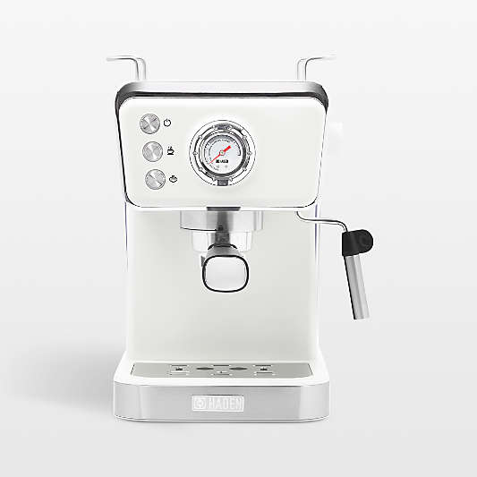 HADEN Barista Brew White Espresso Machine