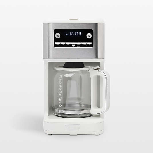 HADEN Generous Brew White 14-Cup Drip Coffee Maker