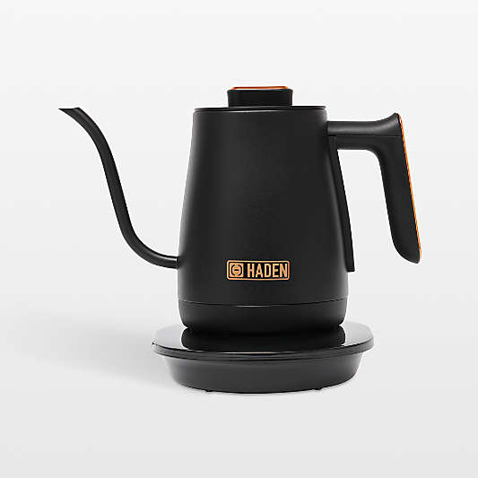 HADEN Gooseneck Black Electric Tea Kettle