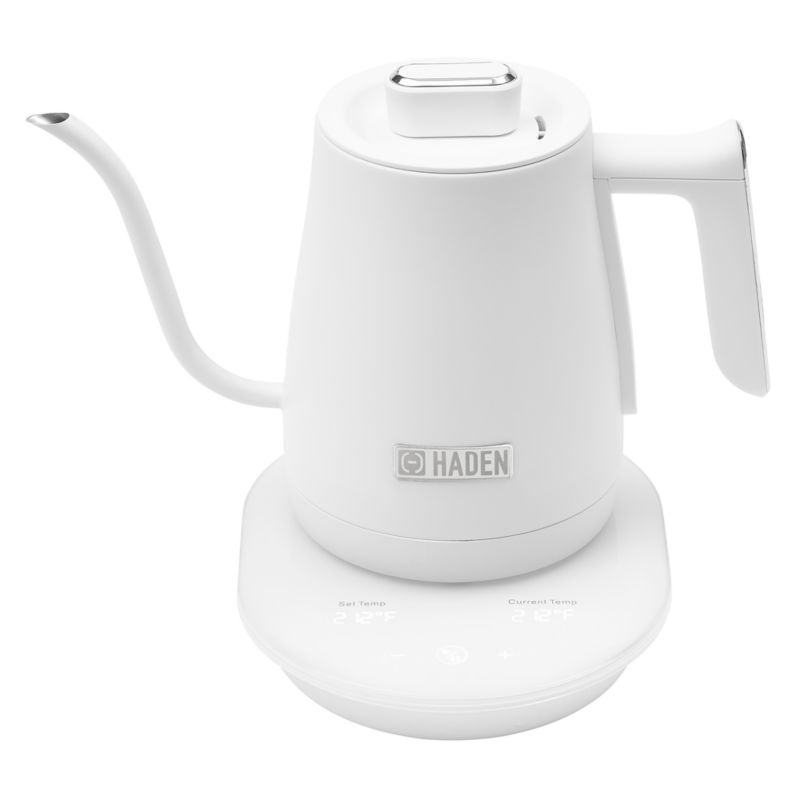 HADEN Gooseneck White Electric Tea Kettle - image 5 of 5