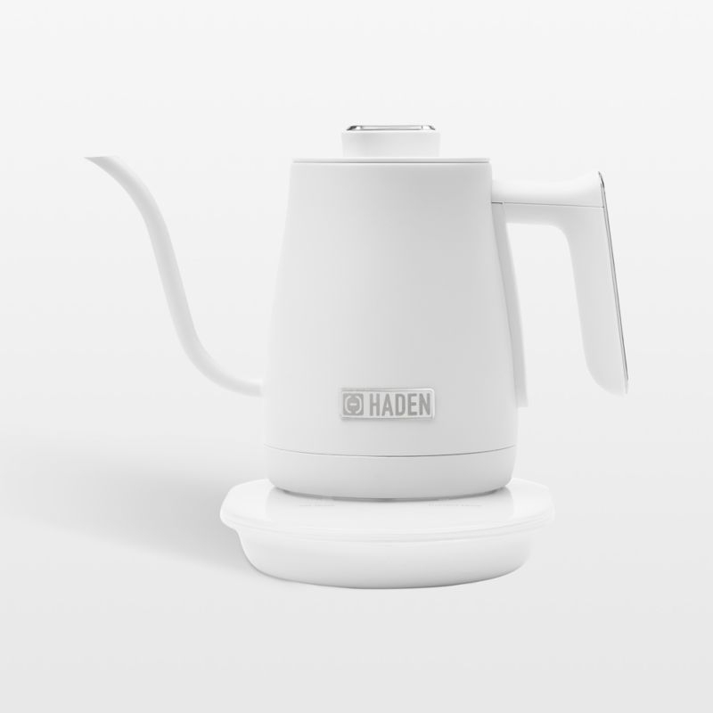 HADEN Gooseneck White Electric Tea Kettle - image 0 of 5