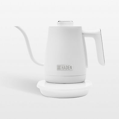 View HADEN Gooseneck White Electric Tea Kettle details