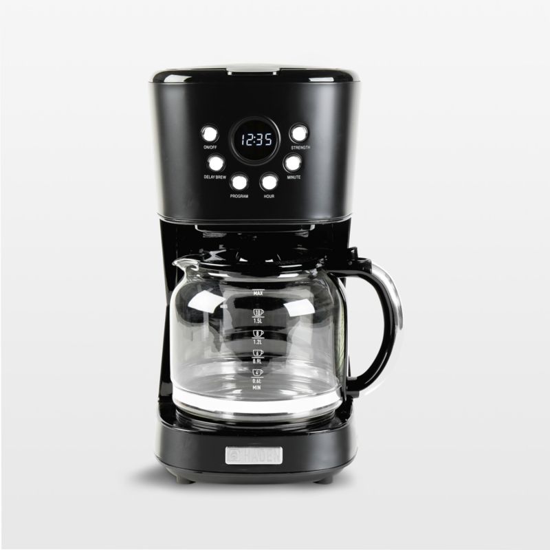 Bella - Classics 12-Cup Coffee Maker - Chrome/Black