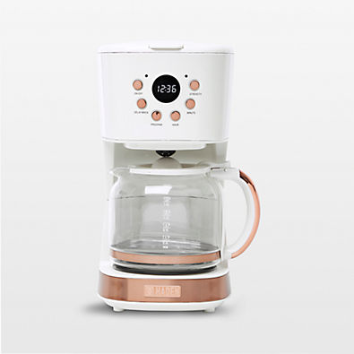 View HADEN Heritage Ivory and Copper 12-Cup Programmable Coffee Maker details