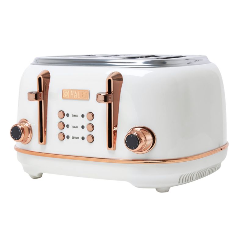 HADEN Heritage Ivory and Copper 4-Slice Toaster - image 8 of 9