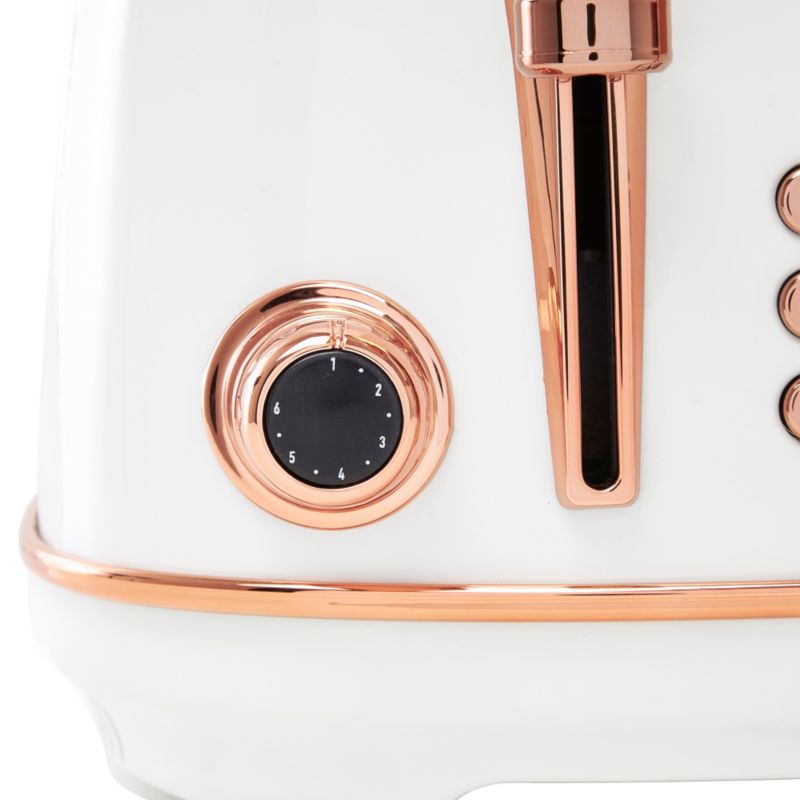 HADEN Heritage Ivory and Copper 4-Slice Toaster - image 9 of 9