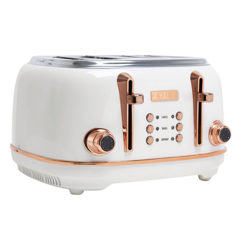 HADEN Heritage Ivory and Copper 4-Slice Toaster - image 5 of 9