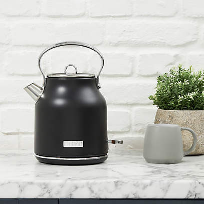 ZWILLING Enfinigy Matte Black Cool Touch Tea Kettle + Reviews, Crate &  Barrel