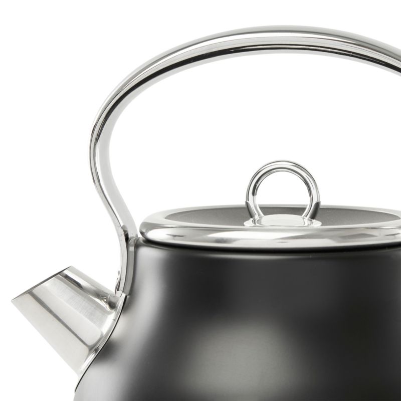 HADEN Heritage Black and Chrome Electric Tea Kettle - image 7 of 11