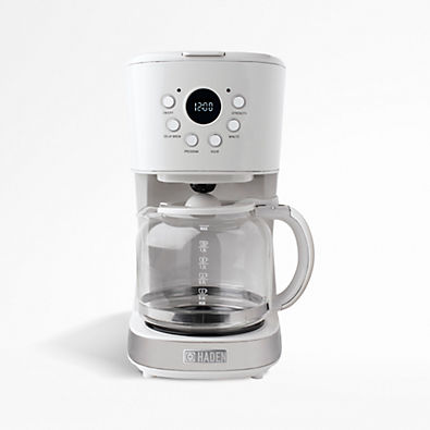 View HADEN Ivory Programmable Drip Coffee Maker details