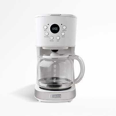 HADEN Ivory Programmable Drip Coffee Maker