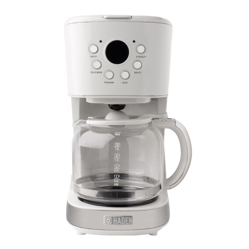 HADEN Ivory Programmable Drip Coffee Maker - image 9 of 8