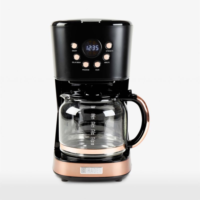 Melitta Vision Automatic Drip Coffee Maker Copper White