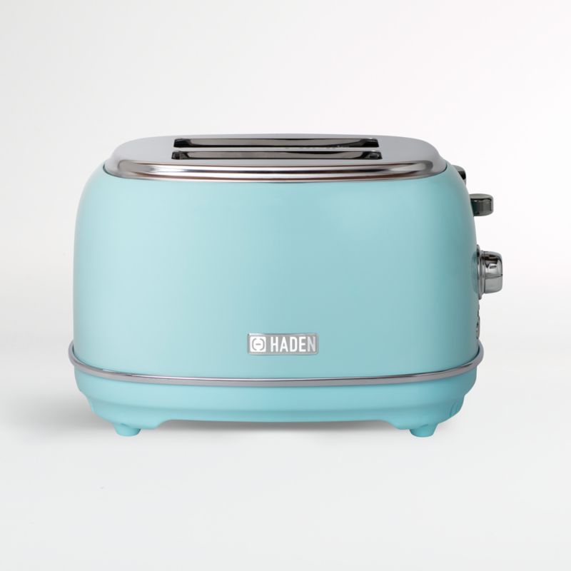 HADEN Heritage Turquoise 2Slice Toaster + Reviews Crate & Barrel