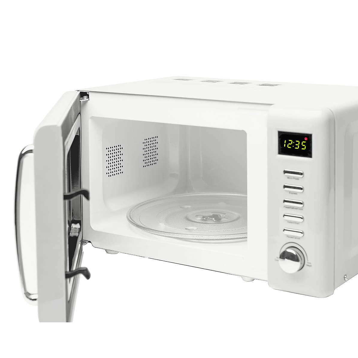 Compact Microwave Oven - White