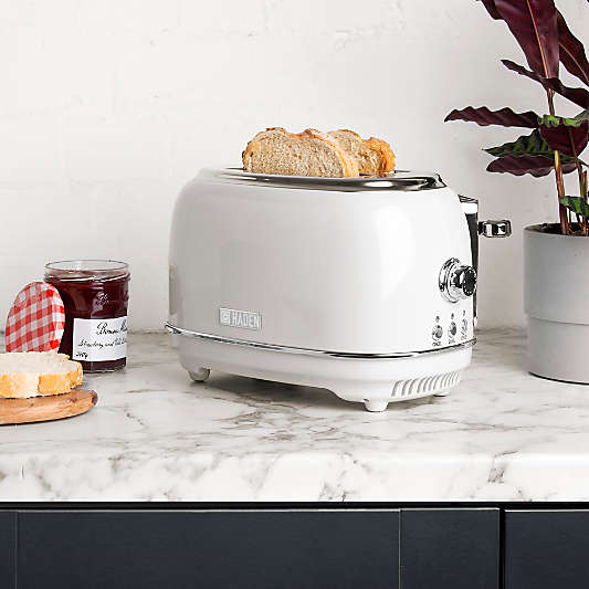 HADEN Heritage Ivory 2-Slice Toaster