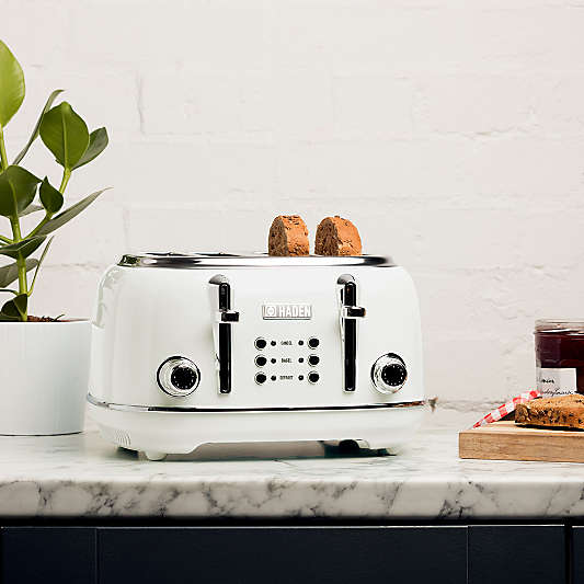 HADEN Heritage Ivory 4-Slice Toaster