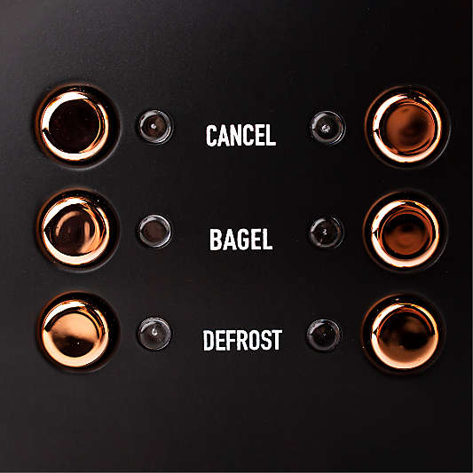 HADEN Heritage Black and Copper 4-Slice Toaster