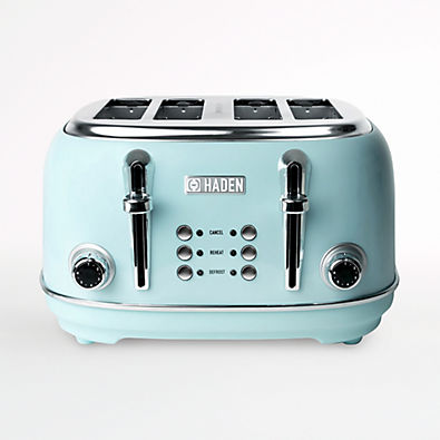 View HADEN Heritage Turquoise 4-Slice Toaster details
