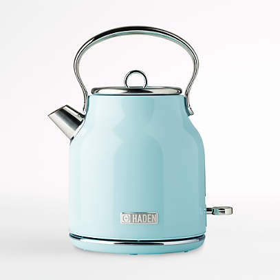 HADEN Heritage Turquoise Electric Tea Kettle Reviews Crate