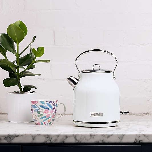 HADEN Heritage Ivory Electric Tea Kettle