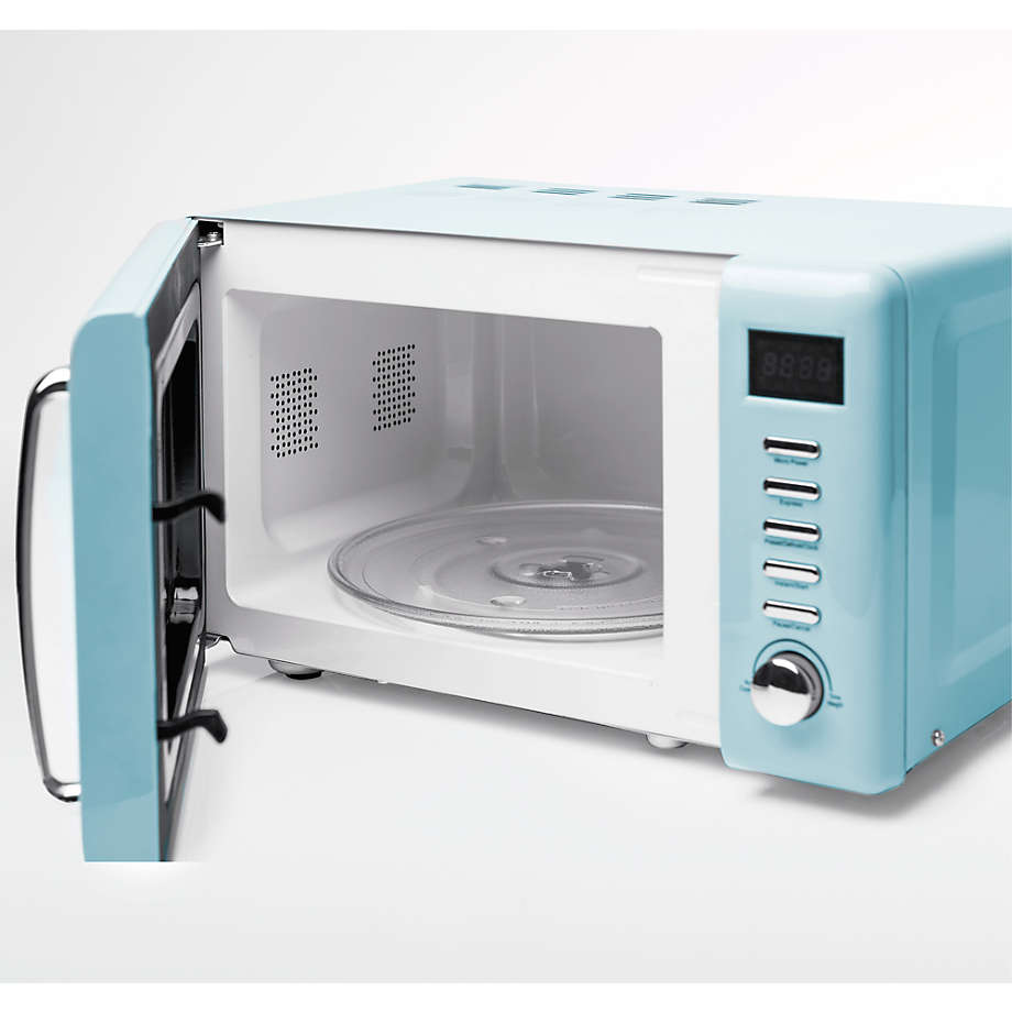 Haden Dorchester Stone Blue Compact Microwave