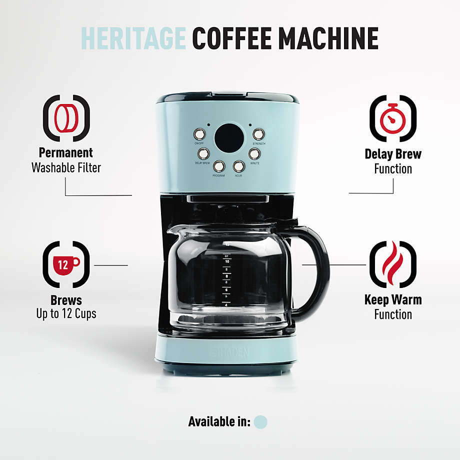 Haden Heritage Turquoise 12-Cup 