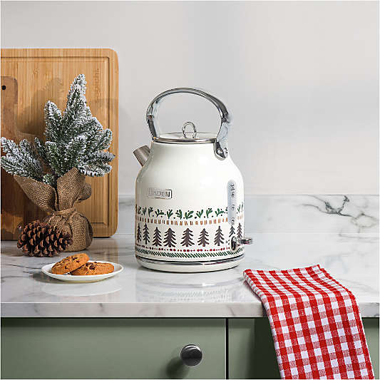 HADEN Nordic Fair Isle Electric Tea Kettle