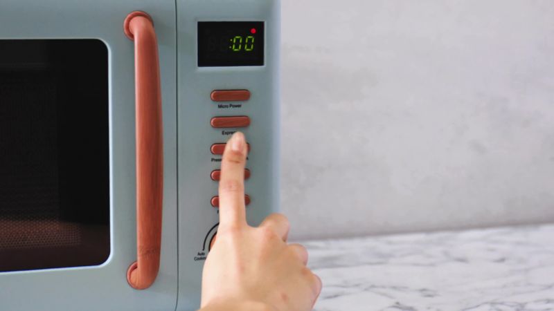Play HADEN Dorchester Silt Green Compact Microwave - video 2 of 2