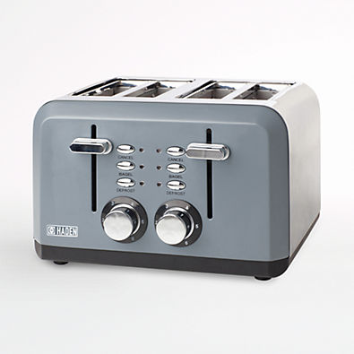 View HADEN Perth Slate Grey 4-Slice Toaster details