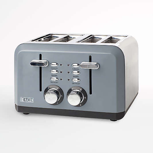 HADEN Perth Slate Grey 4-Slice Toaster