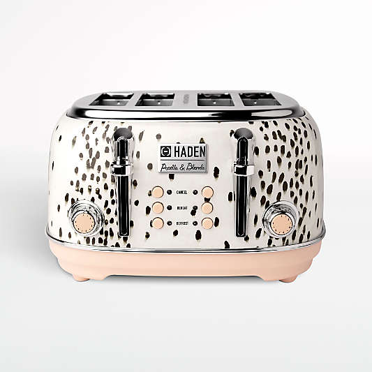 HADEN Poodle & Blonde 4-Slice Toaster