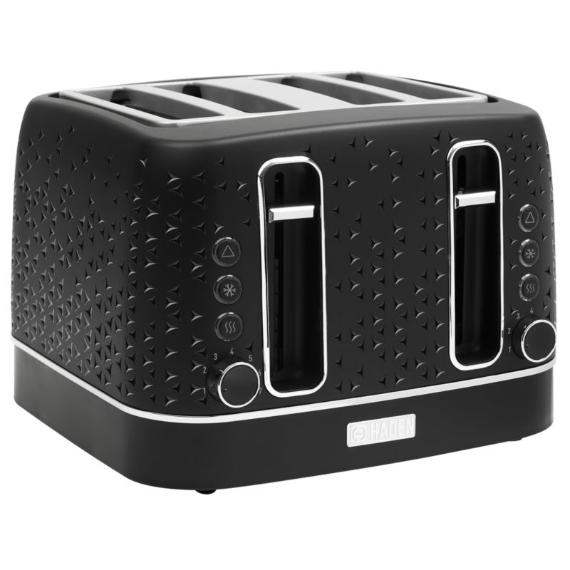 HADEN Starbeck Black 4-Slice Toaster - image 1 of 4