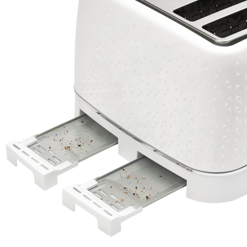 HADEN Starbeck White 4-Slice Toaster - image 2 of 4