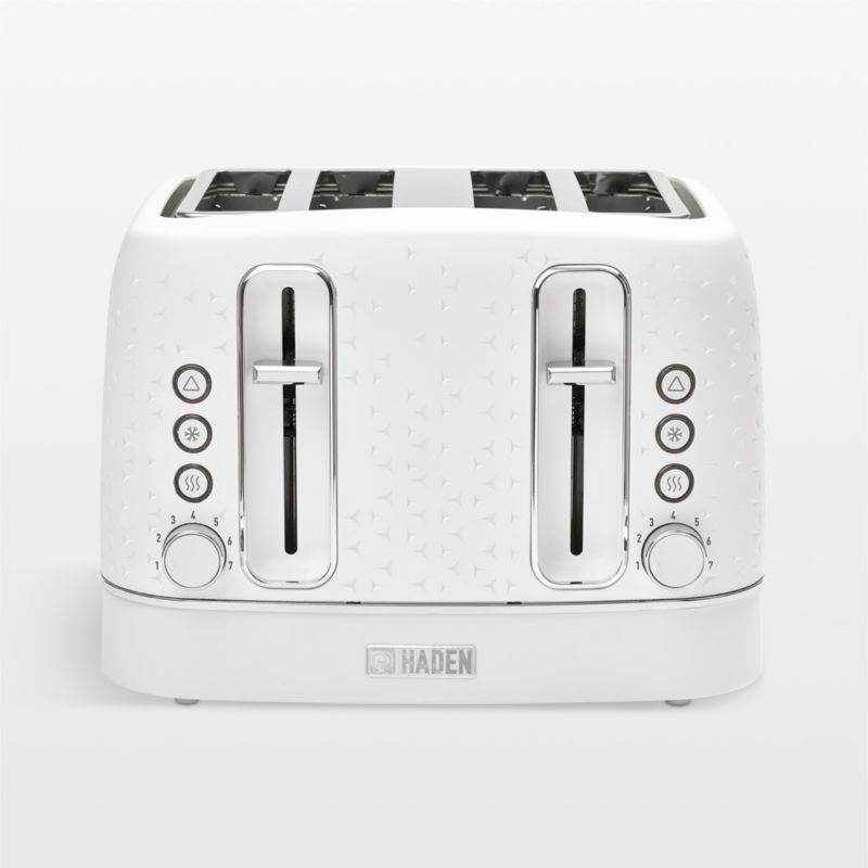 HADEN Starbeck White 4-Slice Toaster - image 0 of 4