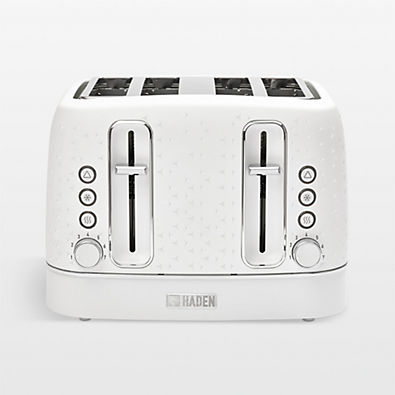 View HADEN Starbeck White 4-Slice Toaster details